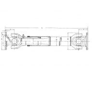 EDS150750881 Widły kołnierzowe 4x8-88 20°