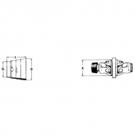 850000 Kołpak ochronny Walterscheid, SD05/15, D-142 mm, L-153 mm, seria W2280