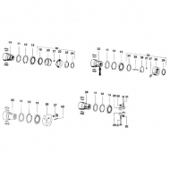 561961 Piasta 1.3/8-6 + CC