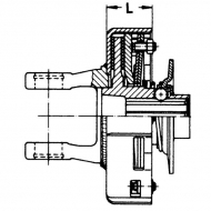 562191690 Sprzęgło cierne, Walterscheid, K92, 1 3/8 Z6, seria W2300