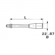 SD916L01 Dźwignia luzem AL01 10x250