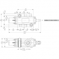 DF103003 3-drożny zawór DF 10/3A-17C ROL Walvoil