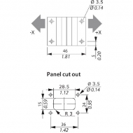 MDN142JOYSTICK Dźwignia pompy elektrycznej