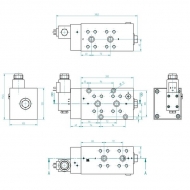 6224AK10138 Zawór sterujący 6/2-1"-24VDC