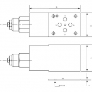 CB10HVM03010 Zawór zwrotny CB10HV3B1E200B00 NG06