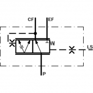 OLS80 Danfoss Sauer Zawór priorytetowy OLS 80 152B0261