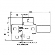 OLS80 Danfoss Sauer Zawór priorytetowy OLS 80 152B0261