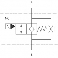 VEB12001 Zawór 2/2 VE/B 34 NC, Walvoil