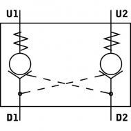 VBPDL10001 Zawór zwrotny 1/2