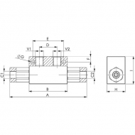 FPD05001 Sterowany zawór zwrotny 3/8 BSP