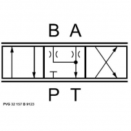 PVG32157B9123 Zawór suwakowy 65 l/min