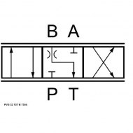 PVG32157B7504 Zawór suwakowy 100 l/min