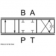 PVG32157B7043 Zawór suwakowy 65 l/min