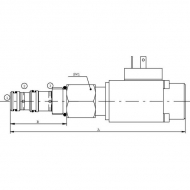 RP10W024B Proporcjonalny wkład reduktora ciśnienia 12V